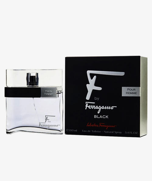 Salvatore Ferragamo "F" Black